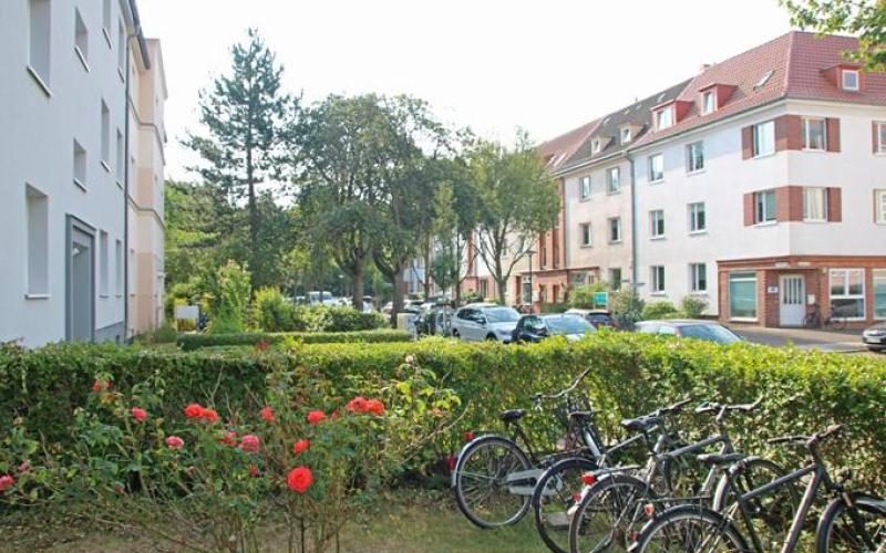 Straßenzug Blick nach Ost